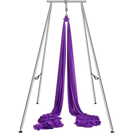 Oro jogos stovas su hamaku, violetinis0