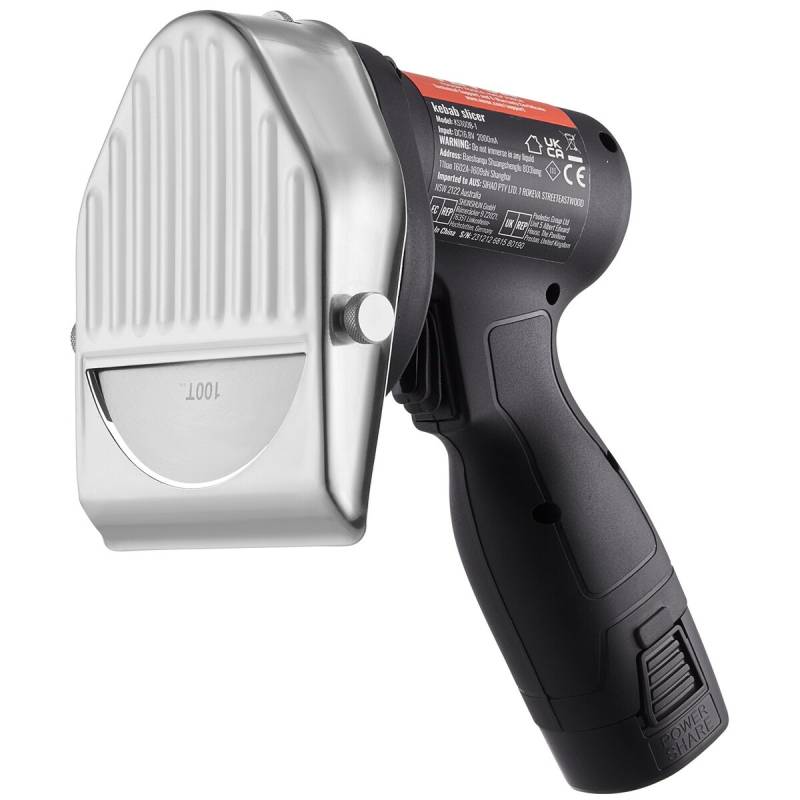 Belaidė elektrinė kebabų pjaustyklė 2 ašmenys0