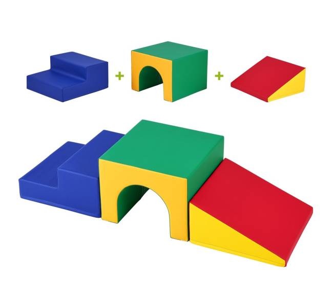 Viengubas tunelio laiptuoklis vaikams, 3 vnt.8