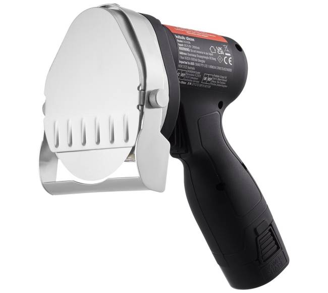 Elektrinis šašlykų peilis be laidų su 2 ašmenimis0