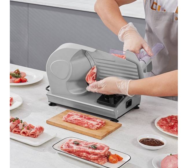 Elektrinė mėsos pjaustyklė 180W su reguliuojamu storumu7