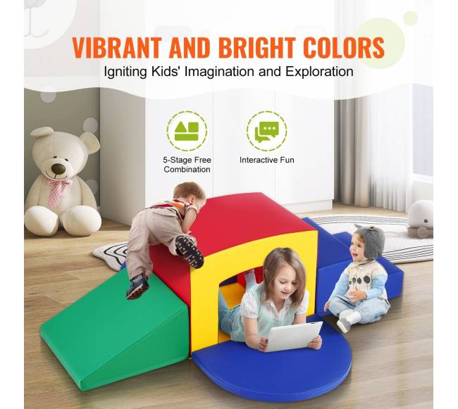 Minkštos vaikų laipiojimo žaislų komplektas3