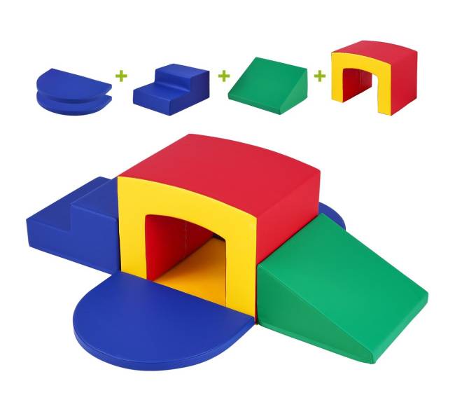 Minkštos vaikų laipiojimo žaislų komplektas8