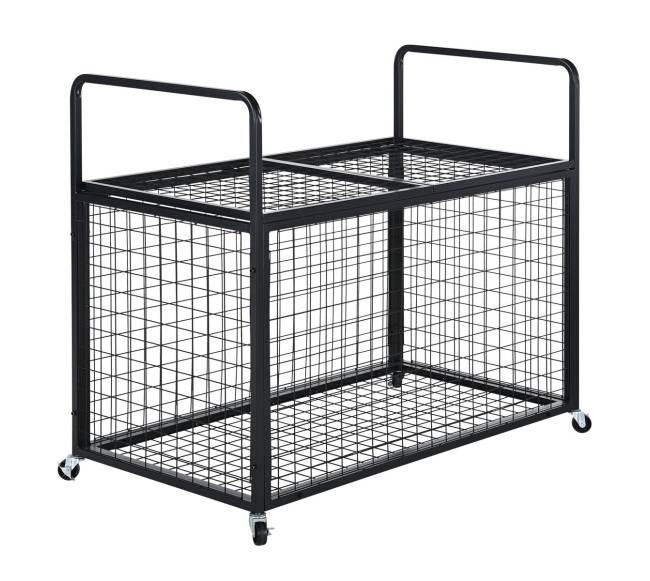 Riedantis krepšinio kamuolių vežimėlis8