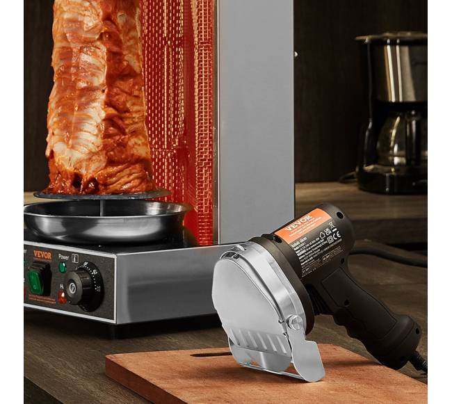 Elektrinis kebabų peilis su 2 ašmenimis7