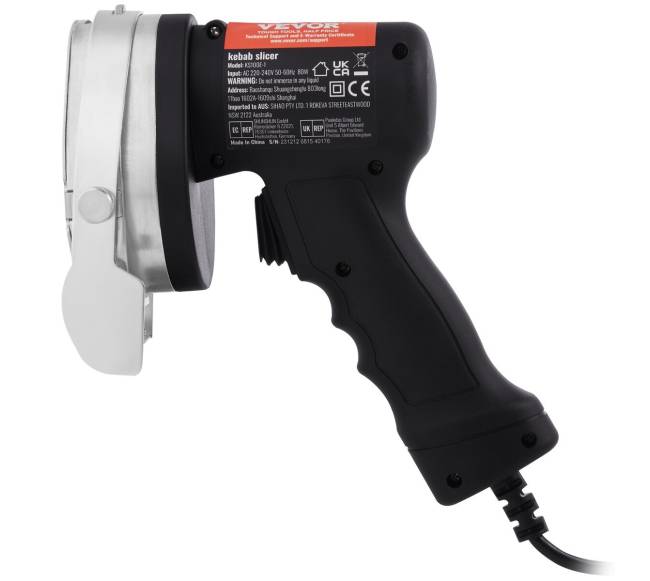 Elektrinis kebabų peilis su 2 ašmenimis10