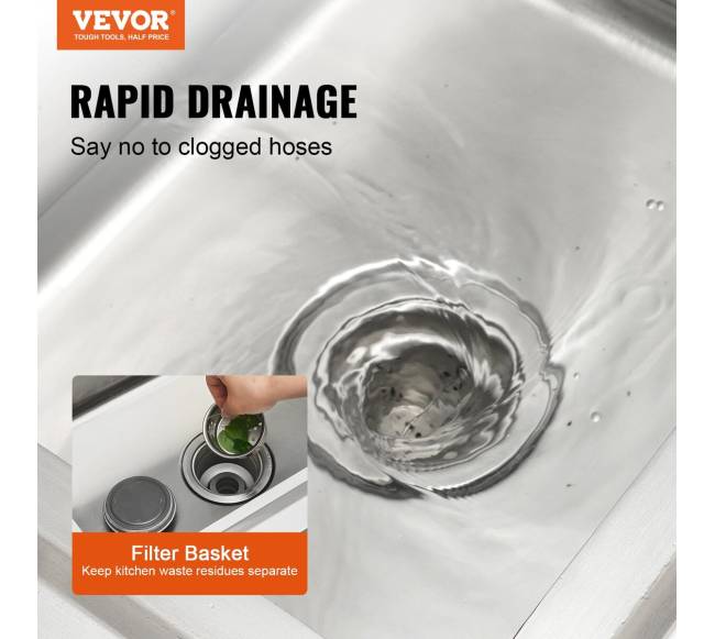 Nerūdijančio plieno praustuvas su darbo vieta3