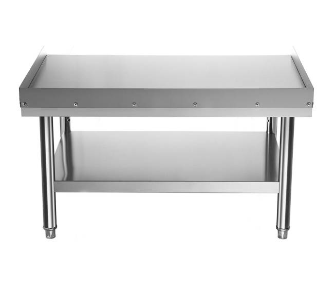 Nerūdijančio plieno grilio stalas su lentyna9