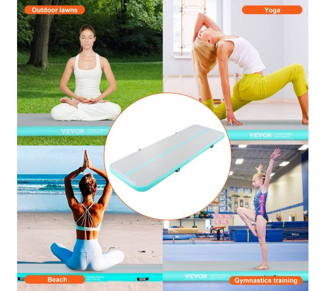 Pripučiama akrobatikos kilimėlis su pompa5