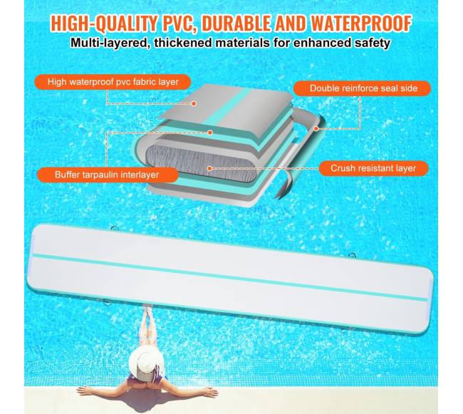 pripučiamas gimnastikos kilimėlis su pompa2