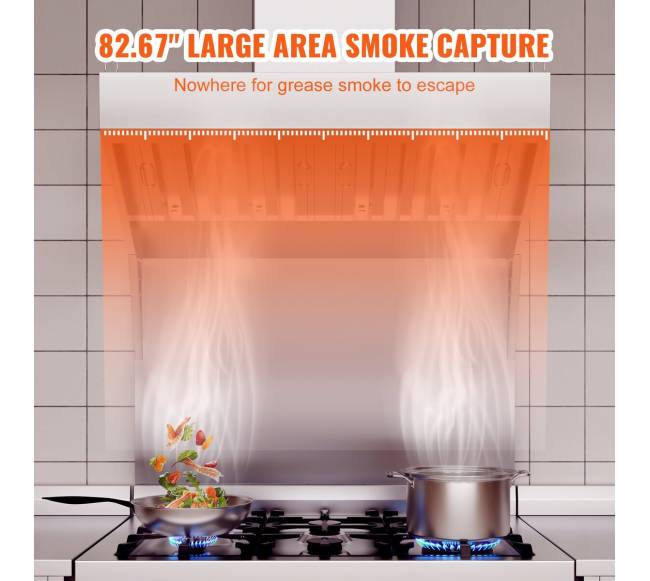 Komercinė išmetimo gaubto sistema virtuvės restoranams2
