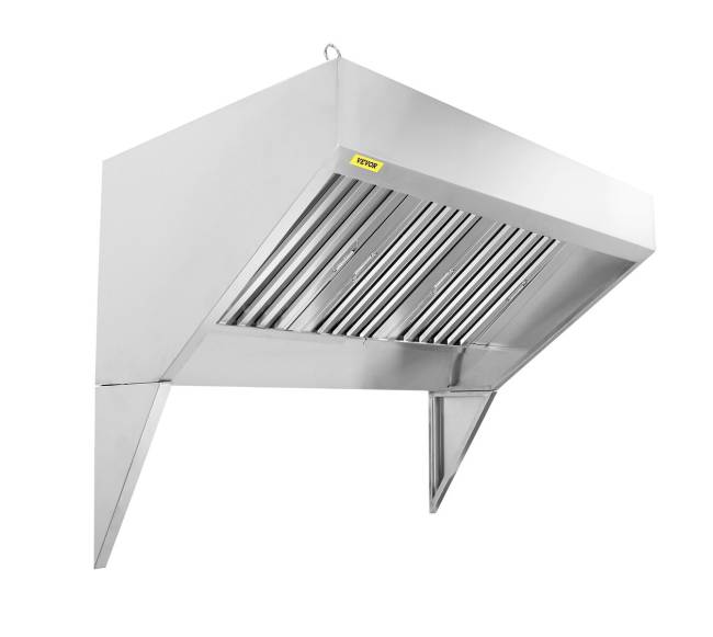 Komercinė išmetimo gaubto sistema virtuvės restoranams9