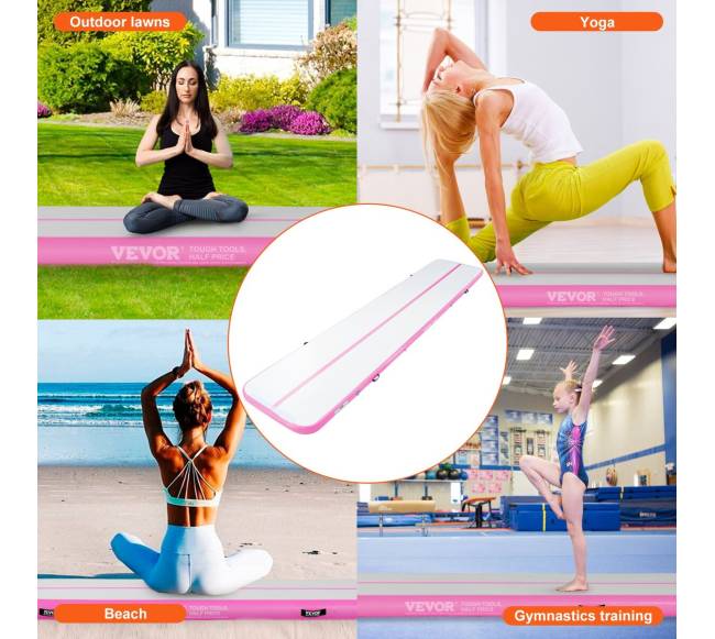 4,9 m pripučiamas gimnastikos kilimėlis su pompa5