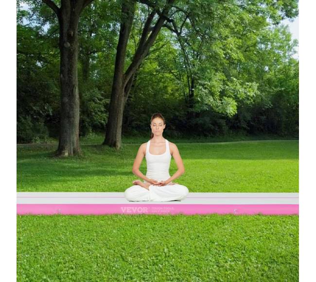 4,9 m pripučiamas gimnastikos kilimėlis su pompa7