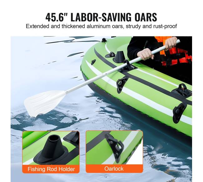 Pripučiamas 5 vietų žvejybinis valtis4