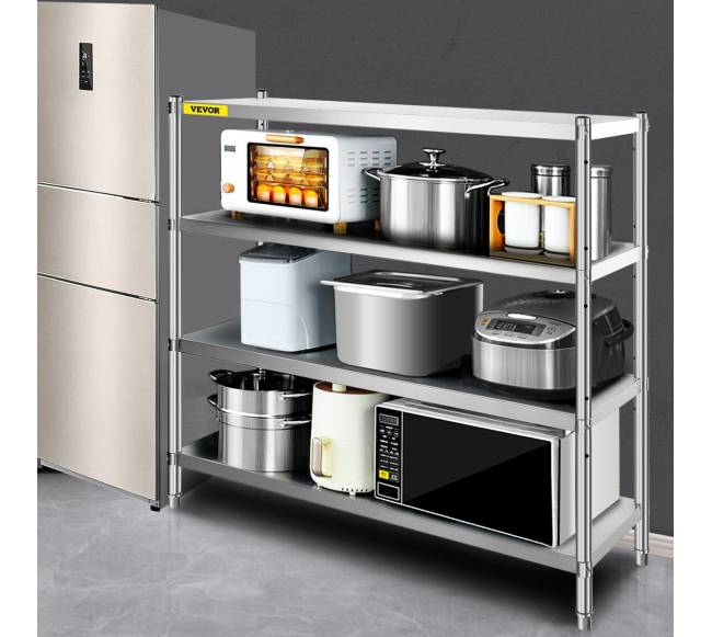 4 aukštų nerūdijančio plieno lentyna7