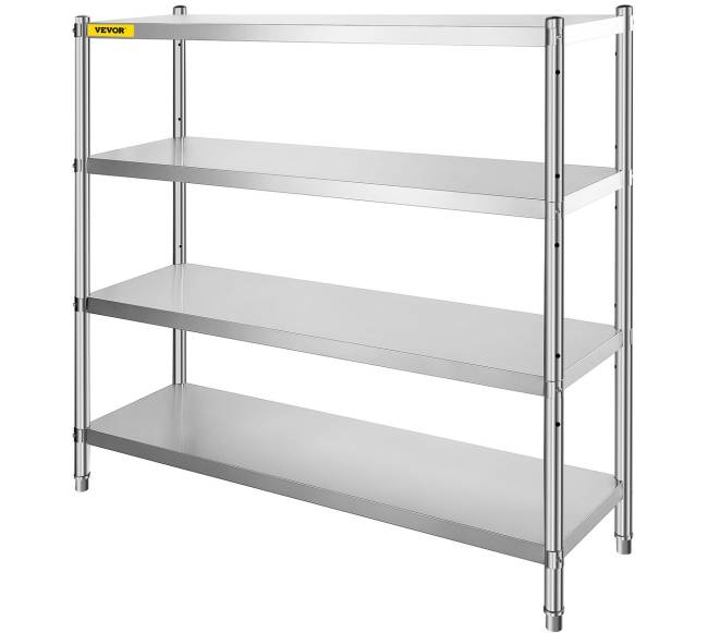 4 aukštų nerūdijančio plieno lentyna8