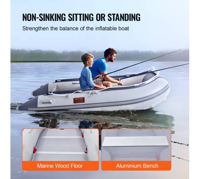 Pripučiama keturvietė valtis su transu3