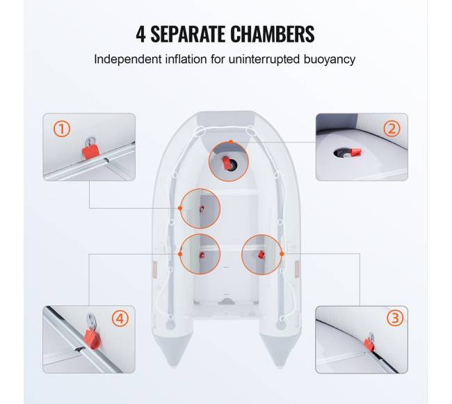 Pripučiama keturvietė valtis su transu5