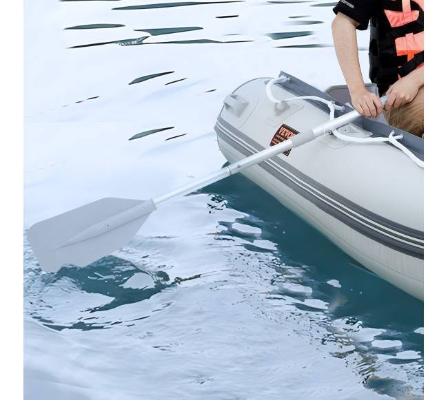 Pripučiama keturvietė valtis su transu7