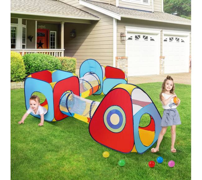 5 viename vaikų žaidimų palapinė su tuneliu7