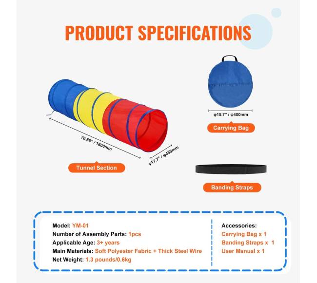 Vaikiškas tunelis žaidimams patalpose ir lauke6