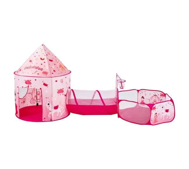 Vaikiška 3 dalių žaidimų palapinė su tuneliu10