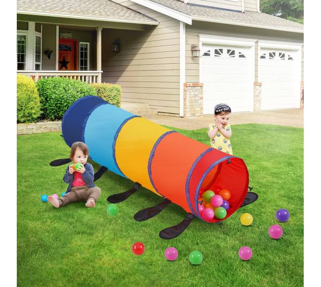 Vaikiškas palapinės tunelis vikšras7