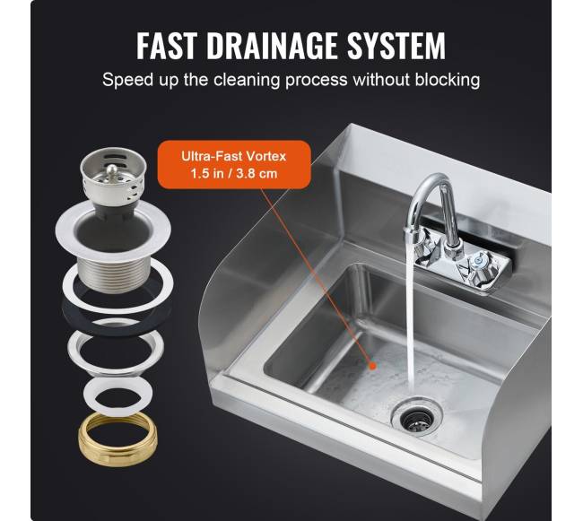 Nerūdijančio plieno sieninis plautuvas3