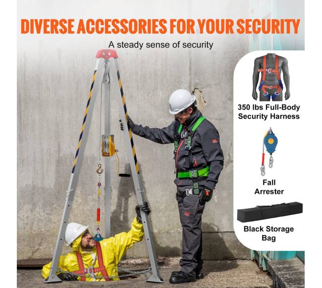 Darbo erdvės trikojo komplektas 544 kg3