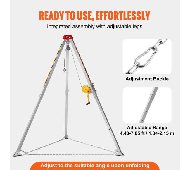Darbo erdvės trikojo komplektas 544 kg4