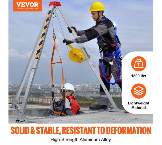 Gelbėjimo trikojo komplektas uždaroms erdvėms1