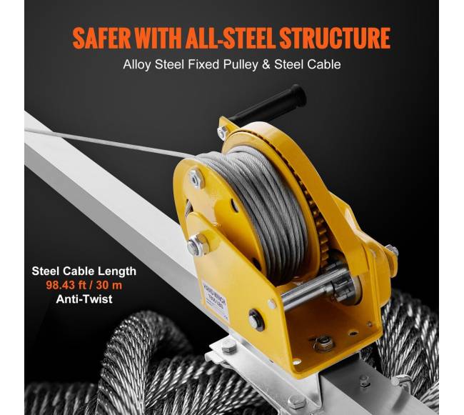 Gelbėjimo trikojo komplektas uždaroms erdvėms2