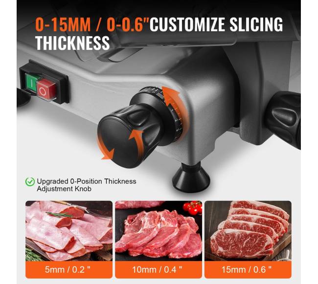 Elektrinė mėsmalė su tekintuvu 340W2