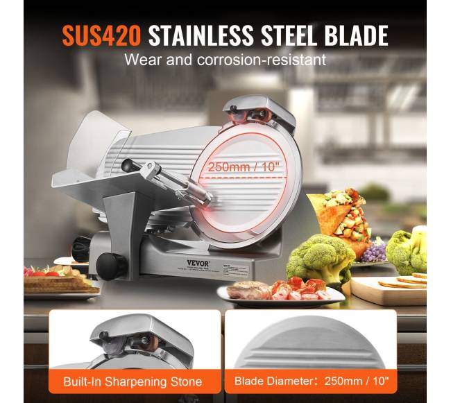 Elektrinė mėsmalė su tekintuvu 340W3