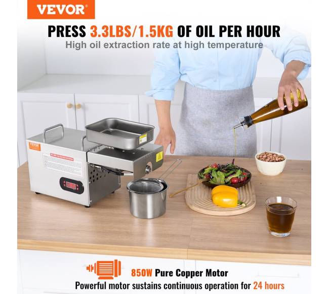 Elektrinė aliejaus spaudimo mašina, 850W1