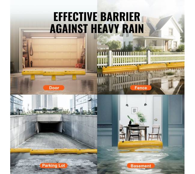 Potvynių barjerai, smėlio maišų alternatyva, 4 vnt.5