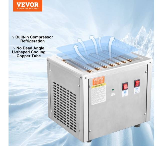 Keptas ledų mašinos suktų ledų gamintojas1