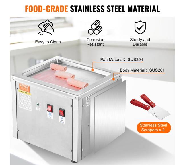 Keptas ledų mašinos suktų ledų gamintojas4