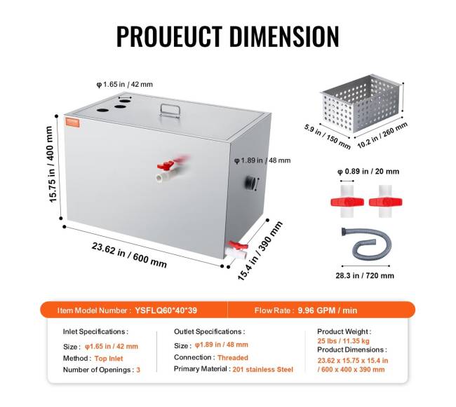 Riebalų gaudyklė restorano virtuvei6