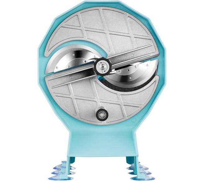 Rankinis daržovių pjaustytuvas su reguliuojamu storiu0