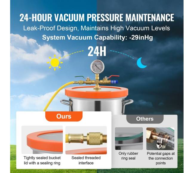 5 galonų vakuuminė kamera su stiklo dangčiu2