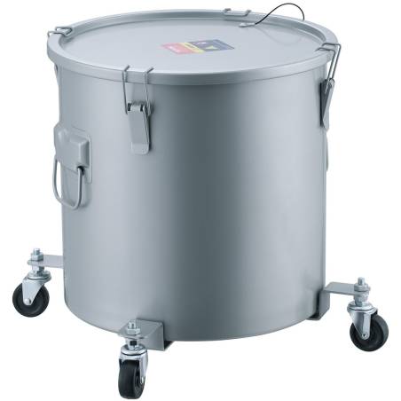 Keptuvės riebalų kibiras, 37.8L talpos, pilkos spalvos0