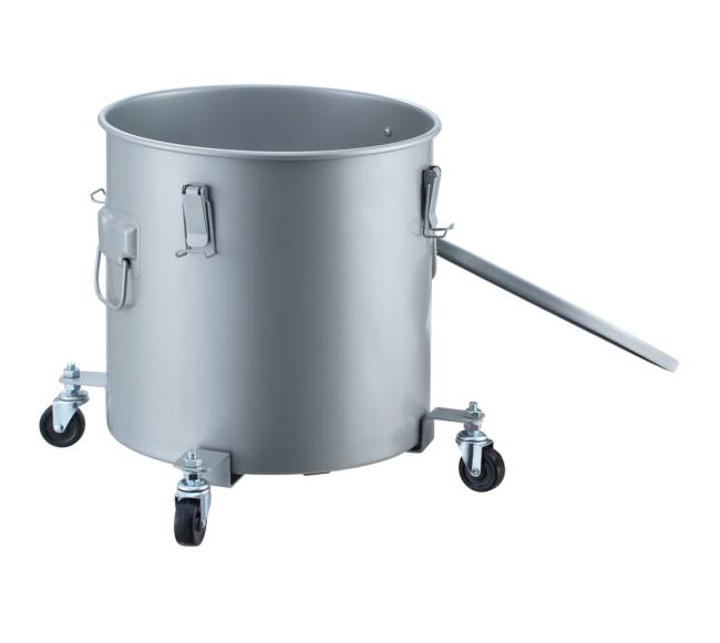 Keptuvės riebalų kibiras, 37.8L talpos, pilkos spalvos10