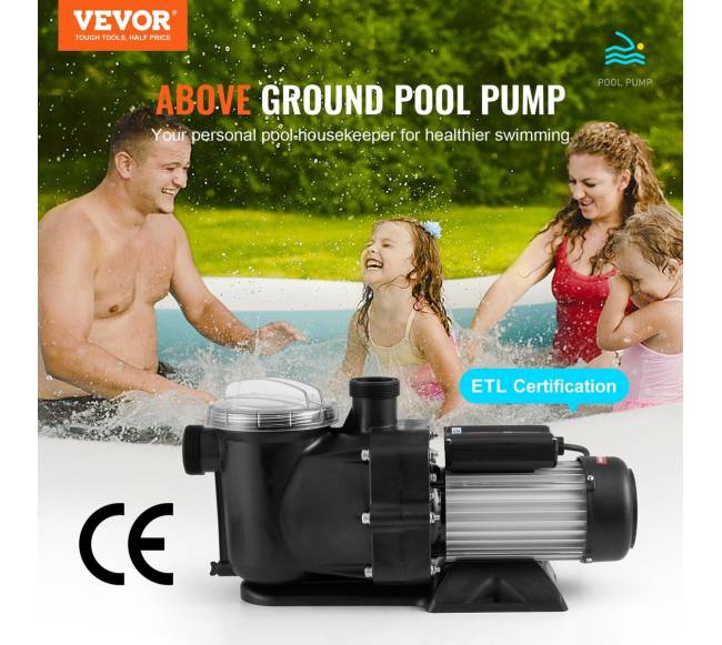 Antžeminis baseino siurblys 1,5 AG 100 GPM1