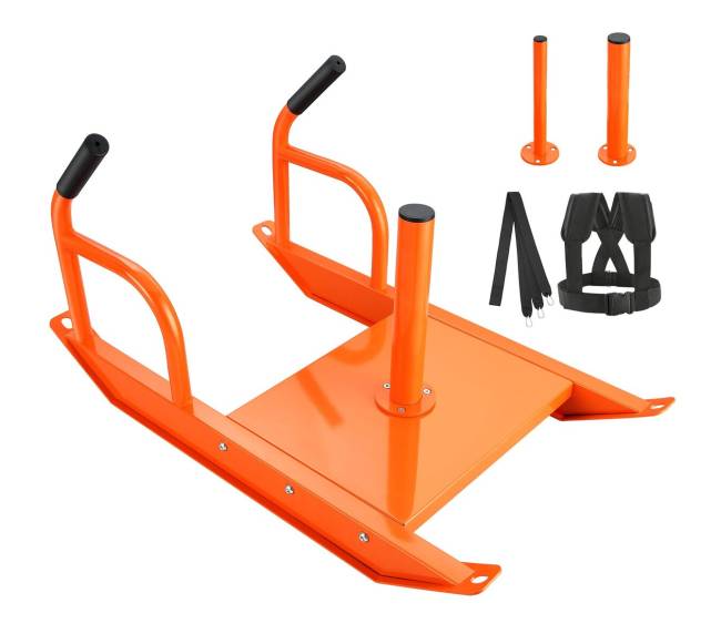 Atsparumo treniruotėms traukiamoji rogių sistema8