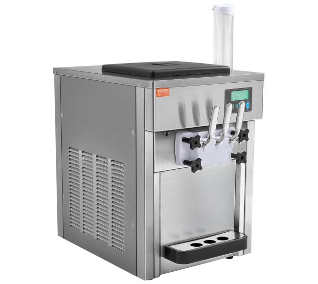 Komercinė minkštųjų ledų gaminimo mašina 20 lh9