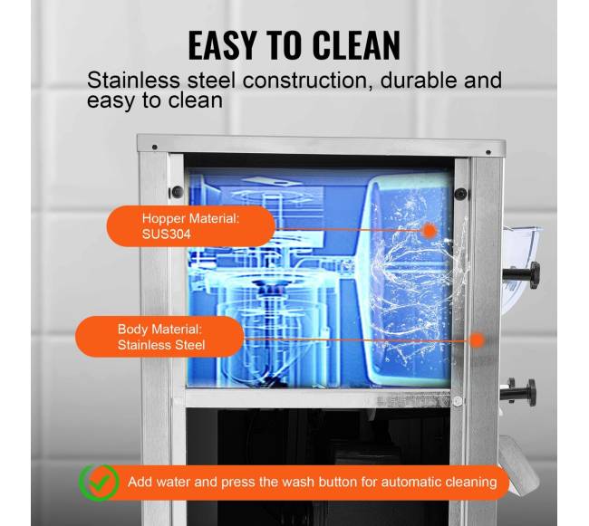 Kietų ledų gaminimo aparatas 18 Lh3