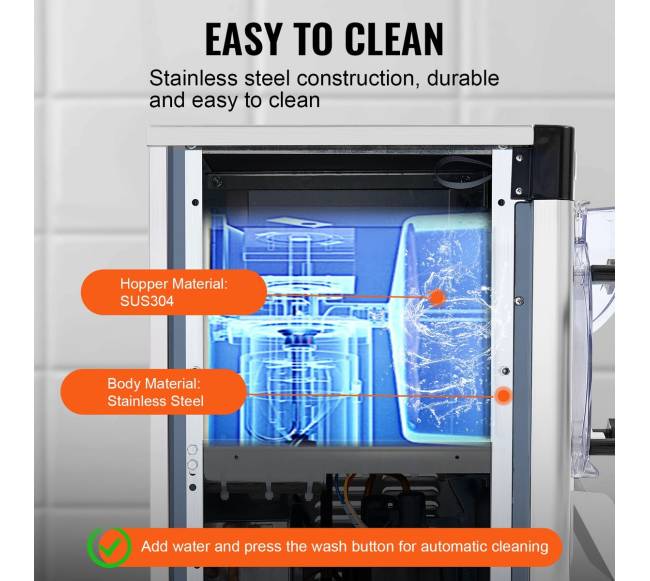 Vieno skonio ledų gamybos aparatas3