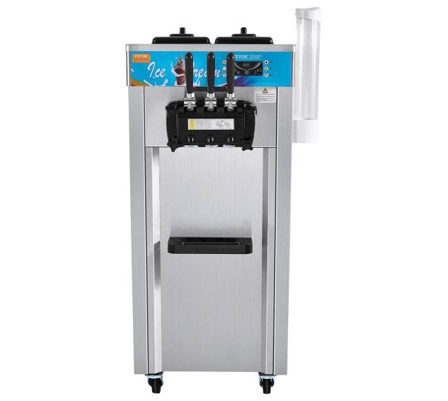 Trijų skonių minkštasis ledų gaminimo aparatas10
